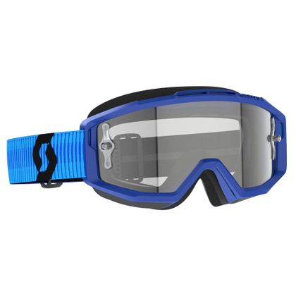Masque cross Scott Split OTG - blue/black clear works 2024 - Bleu / Noir