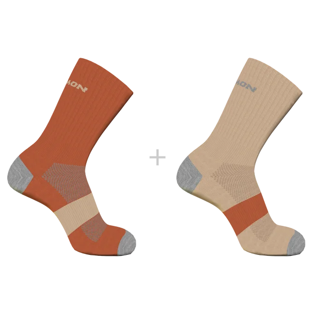 EVASION CREW 2-PACK  Socken Unisex