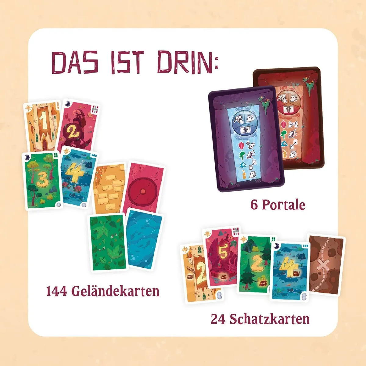 Kosmos Abrakadabrien Kartenspiel