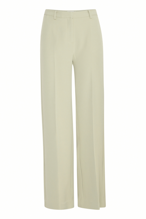 Ichi groene dames broek