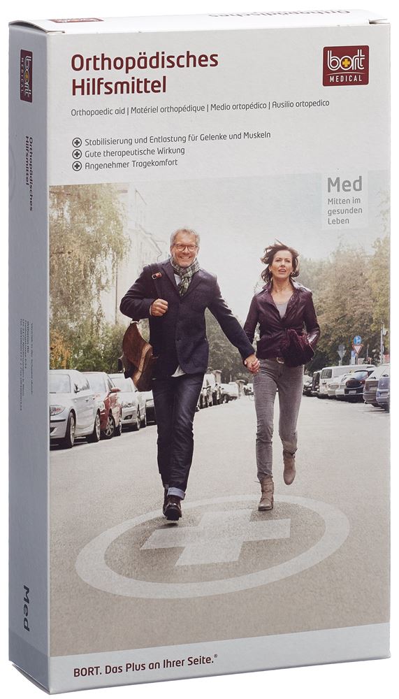 BORT Nabelbruch Bandage -125cm Gr2 weiss 1 Stk