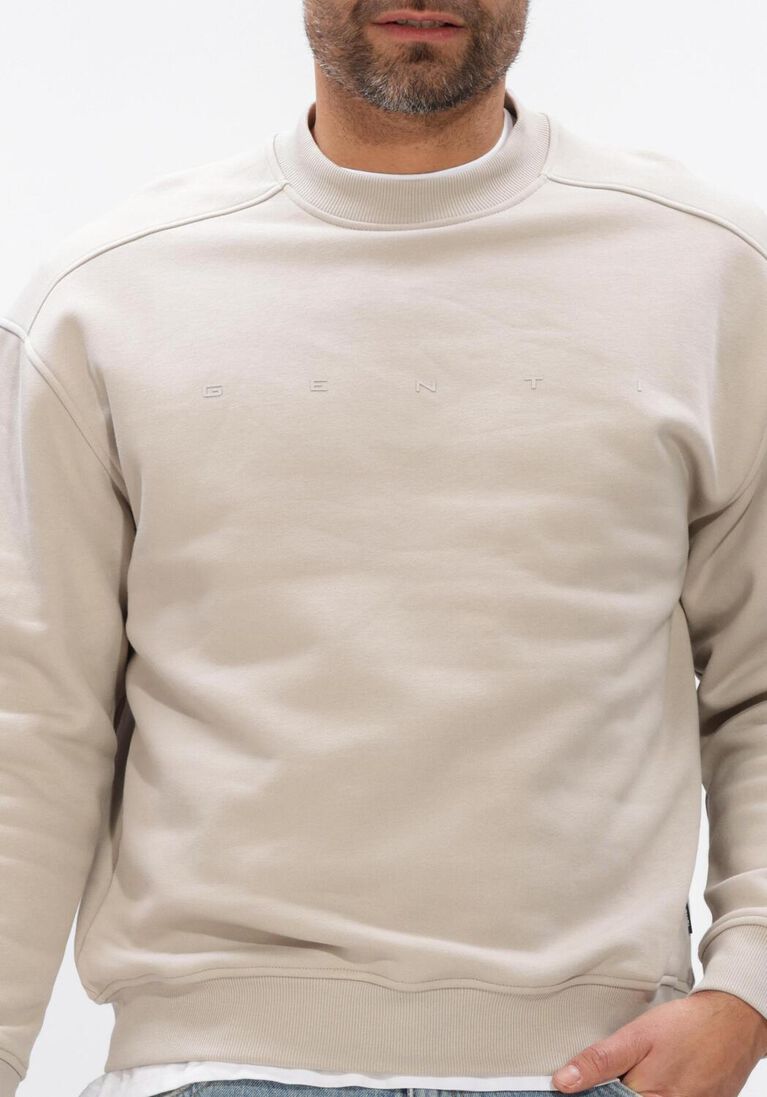 beige genti sweater crewneck