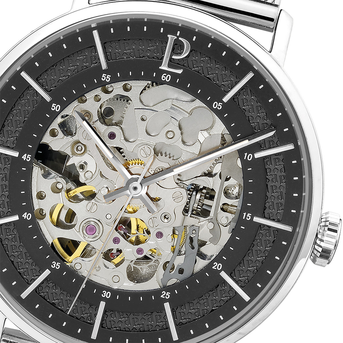 Montre Pierre Lannier homme automatique bracelet acier