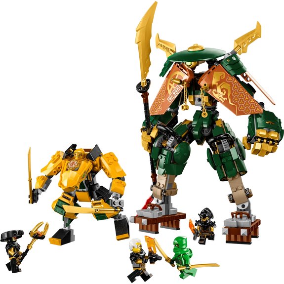 L'équipe de robots des ninjas Lloyd et Arin LEGO NINJAGO 71794