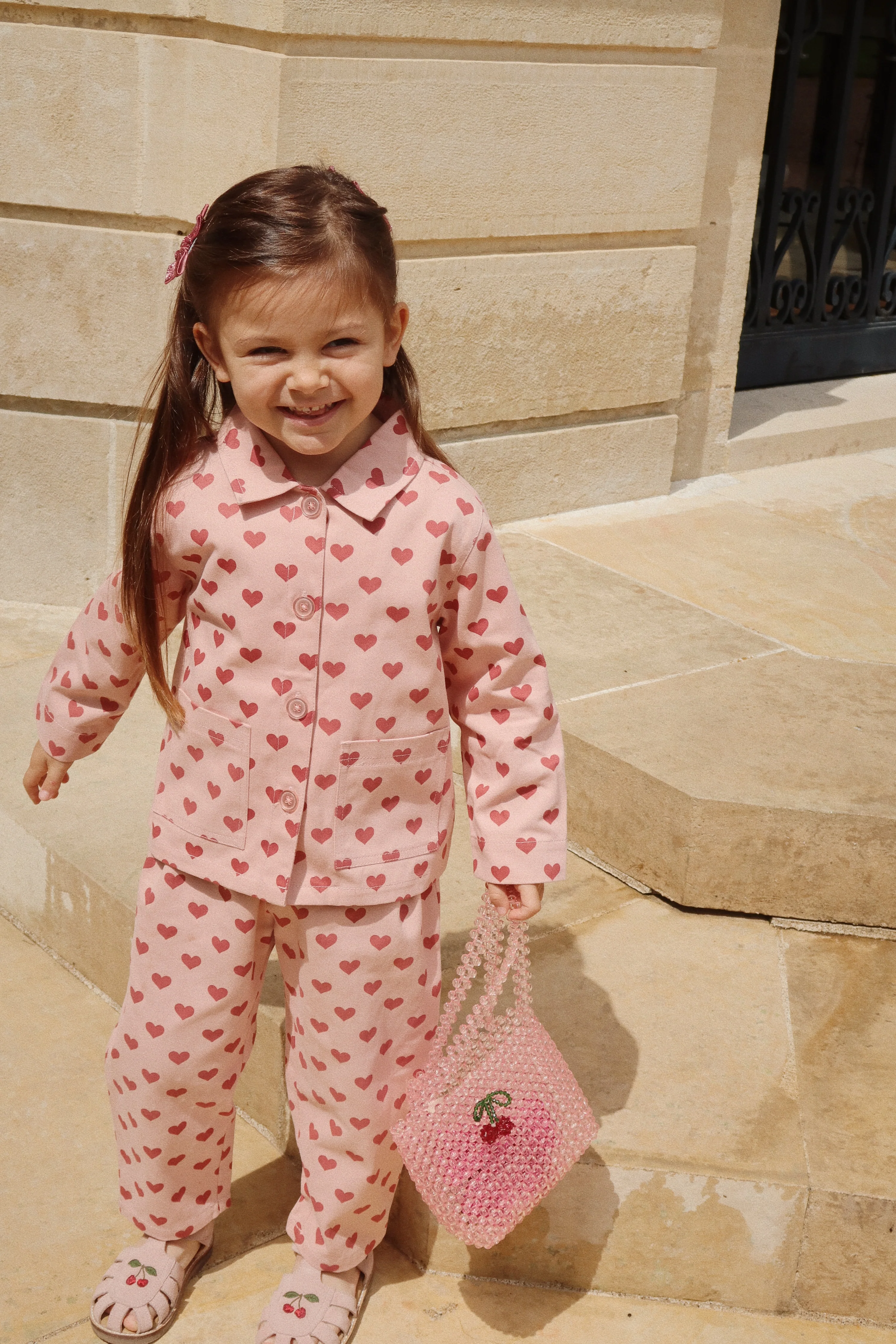 Fen bukser - amour rouge - 12M