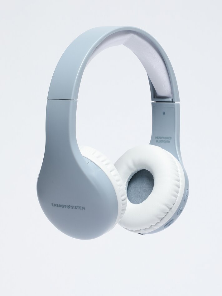 Fones de ouvido Bluetooth - Azul claro
