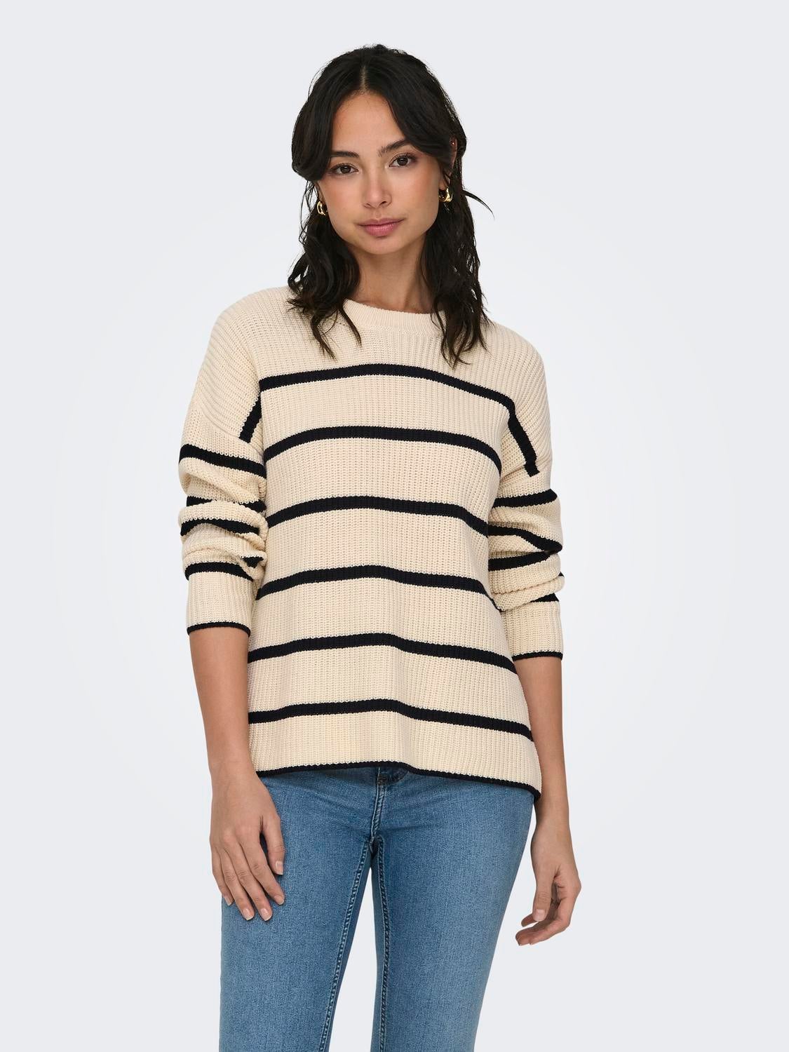 ONLPERNILLE Strickpullover Pumice Stone