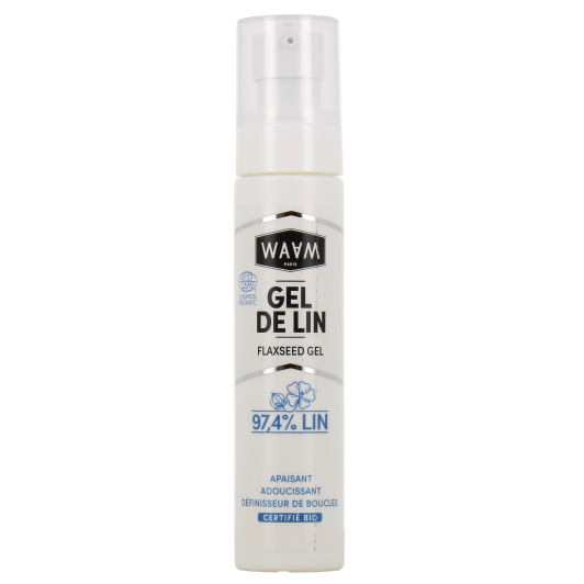 Waam gel de lin bio : soin cheveux, visage et corps
