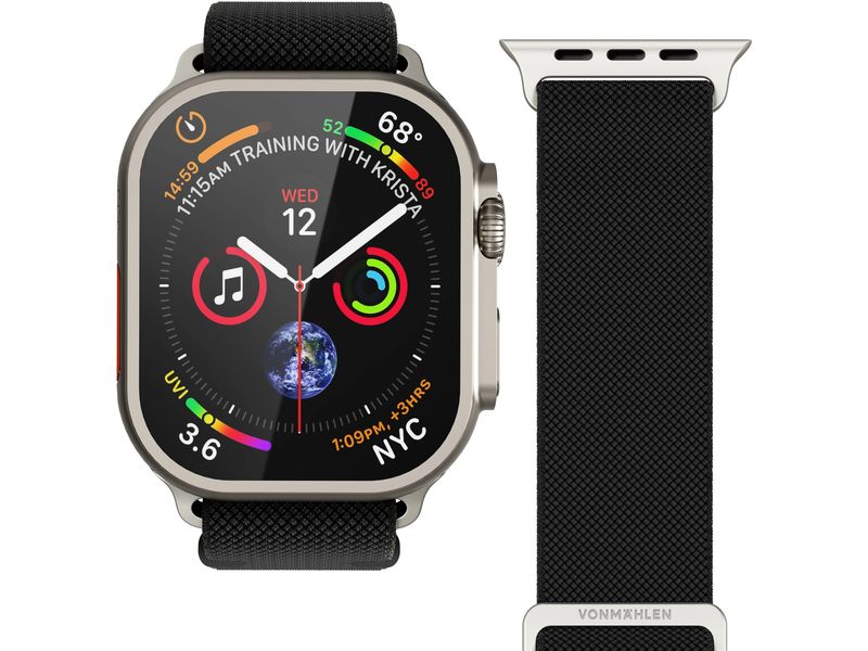 Vonmählen Armband Classic Nylon Loop Apple Watch 38/40/41 m Armband für Apple Watch 38/40/41 mm