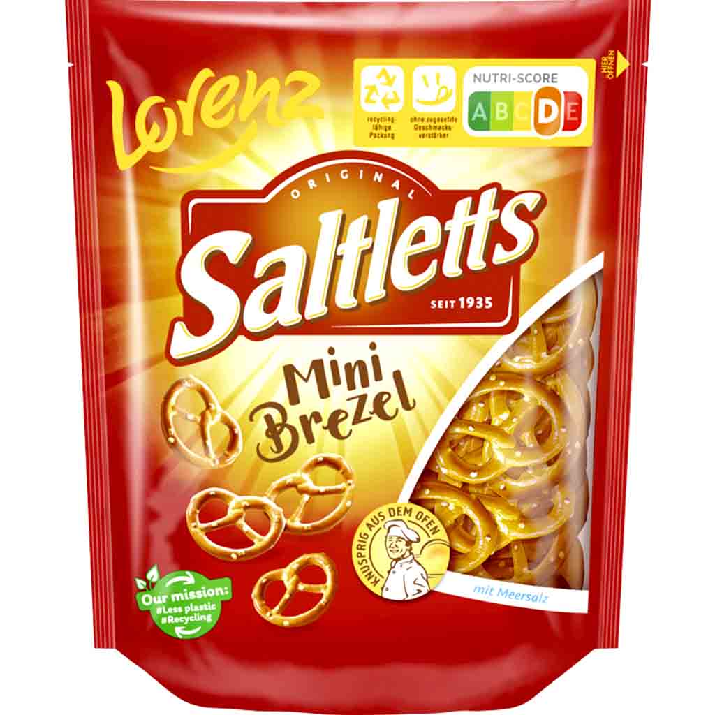 Lorenz Saltletts Mini Brezel 150g MHD:25.1.25