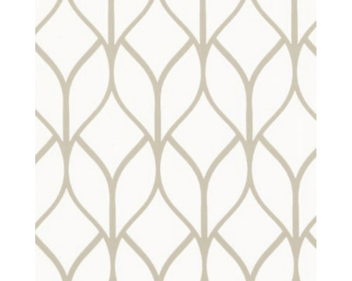 Tafelkleed in Hana-stijl, wit/beige, 100 x 140 cm