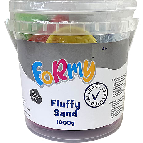 Formy Fluffy sand spand med forme