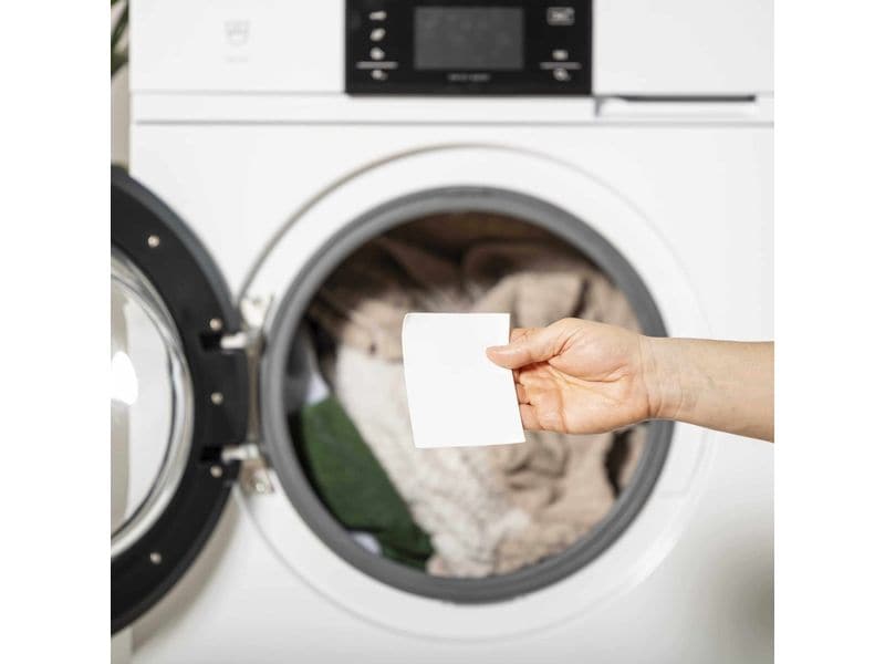Washo Waschstreifen Fresh Breeze 60 Stück Praktische Waschmittelstreifen mit Frischeduft