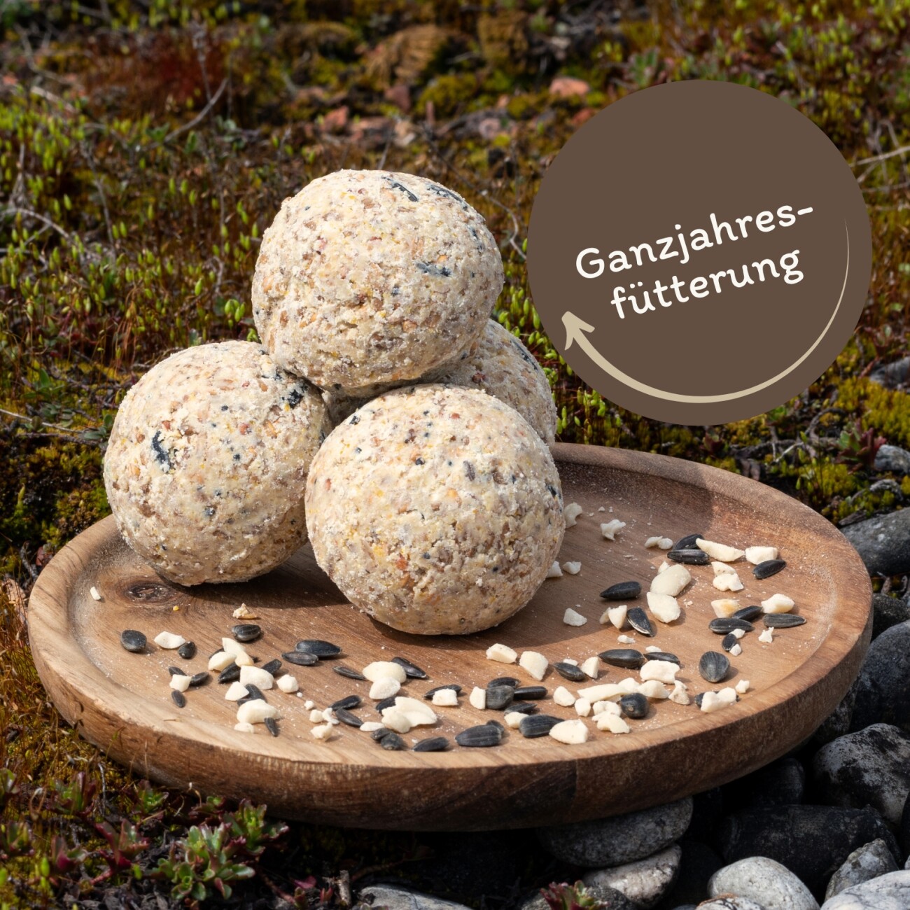 Lyra Pet MMeisenknödel aus der Alb-Mühle ohne Netz Vollkorn & Nuss à 85 g