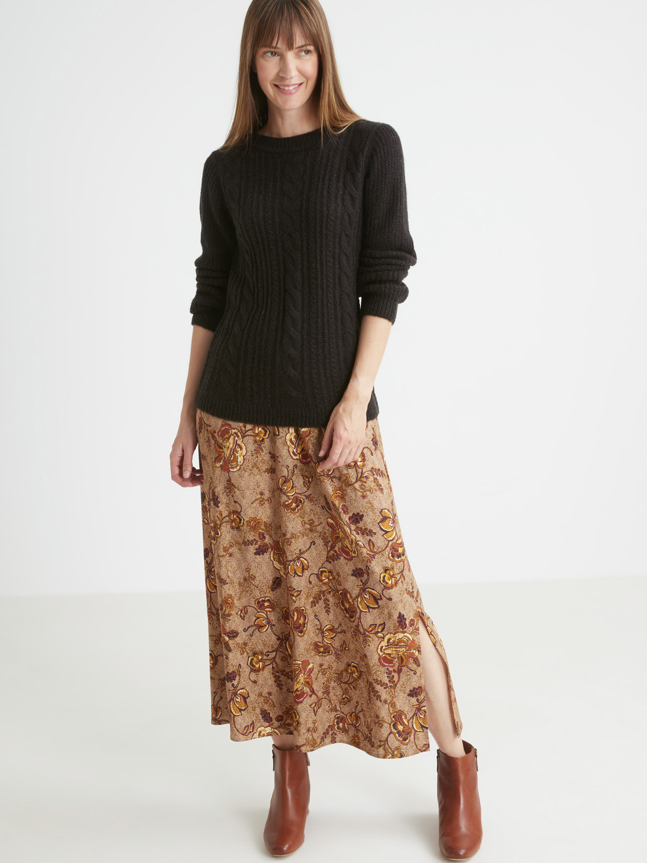 Pull  torsadé forme loose