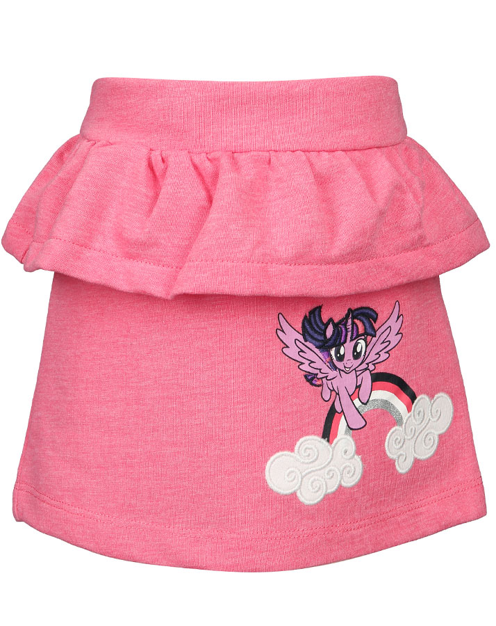 Sweat-Rock NMFMLP mit Glitzer in pink