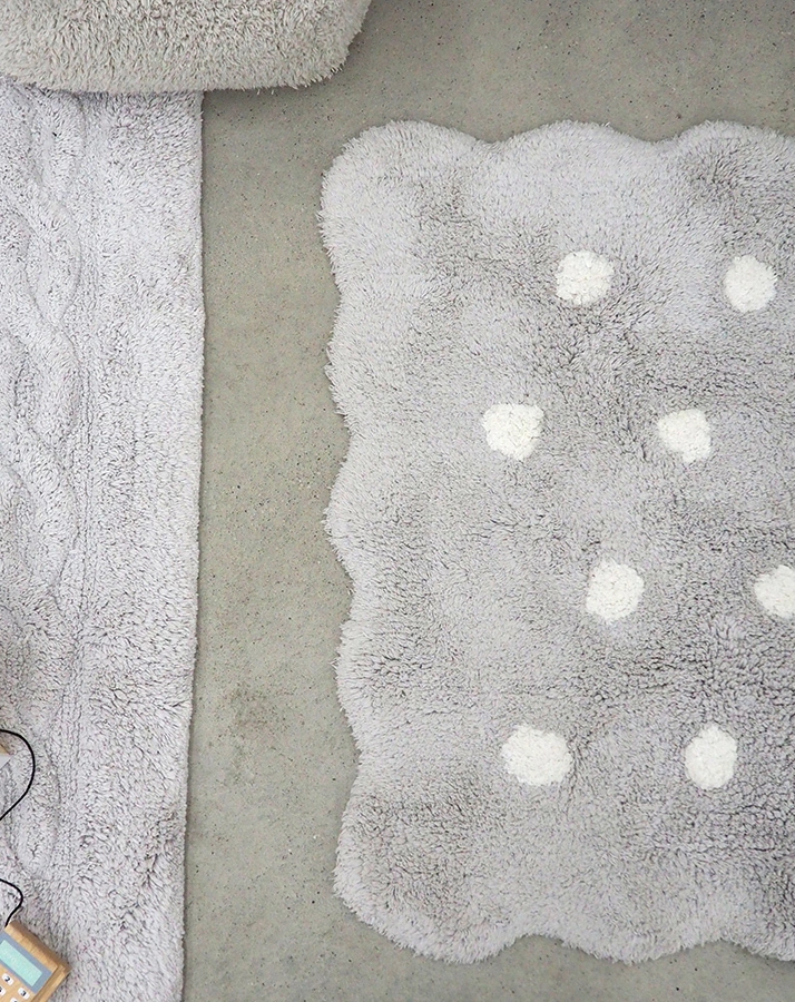 Teppich MINIONES – BISCUIT PEARL (70x100) in grau