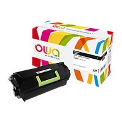 Cartouche laser compatible Lexmark 24B6213 - noir - Owa K18184OW