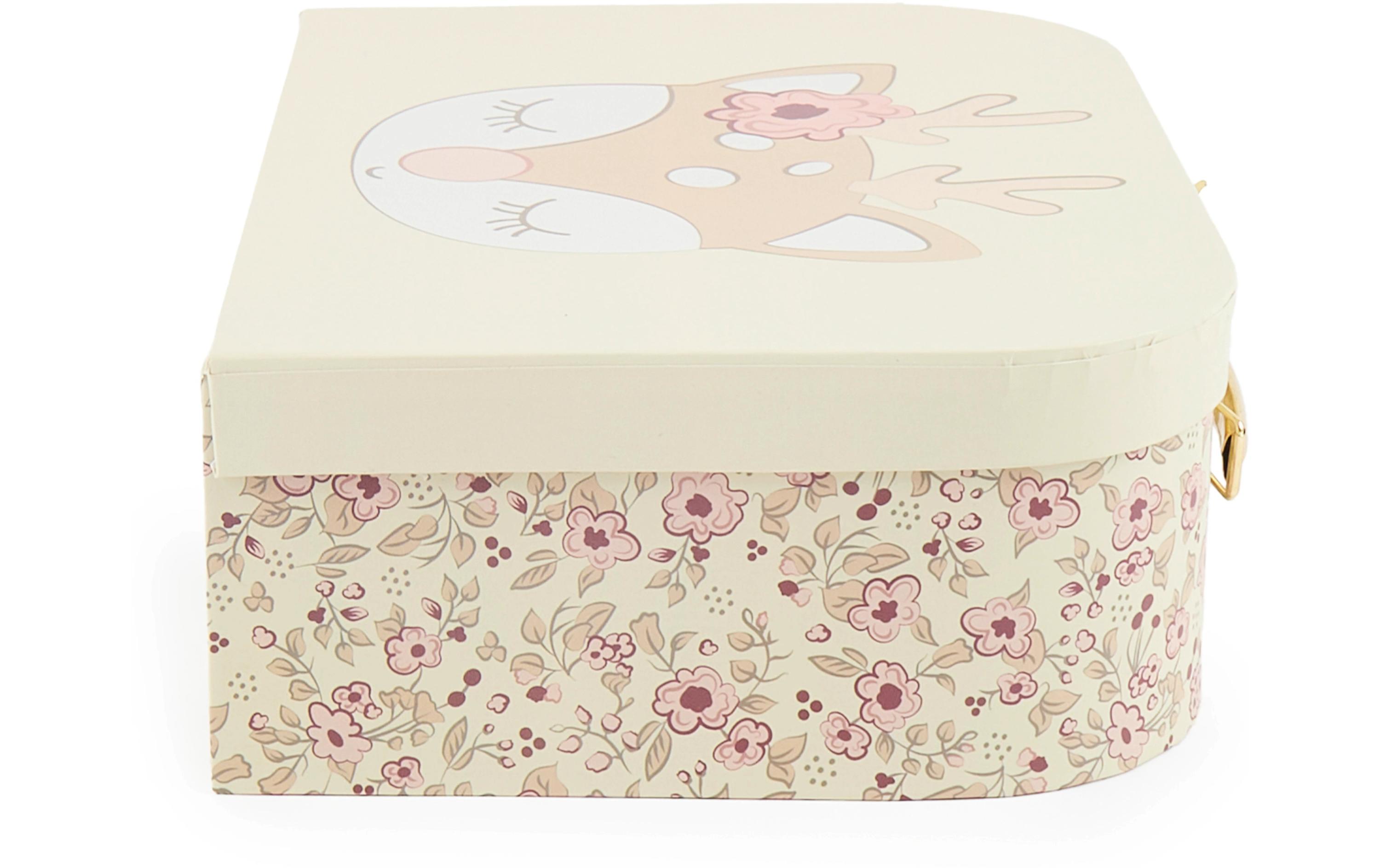 Spielzeugkoffer Ella vintage flowers 3er SetKofferset zum Aufbewahren von Spielzeugen