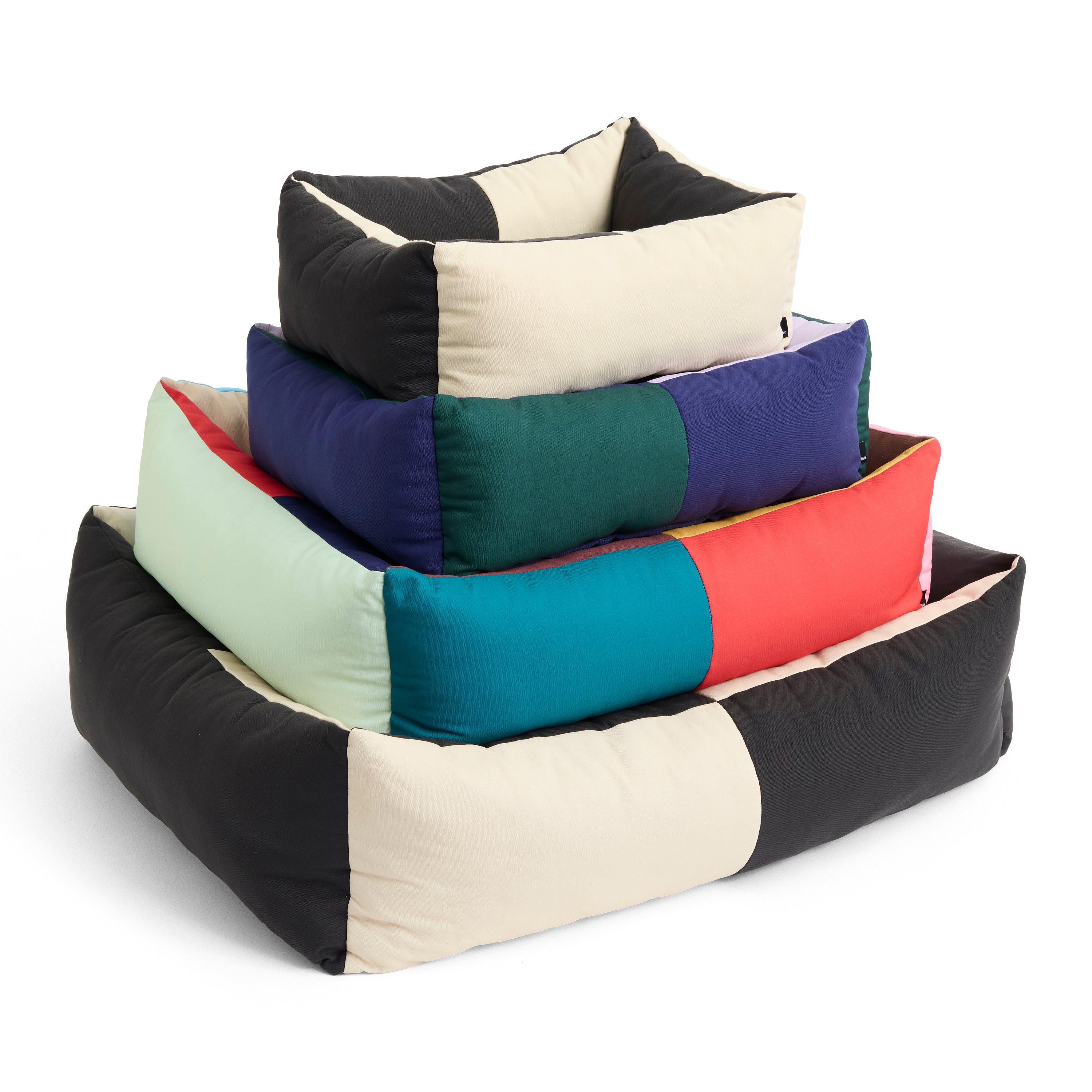 HAY Dogs Hondenbed Small - Green / Lavender / Blue