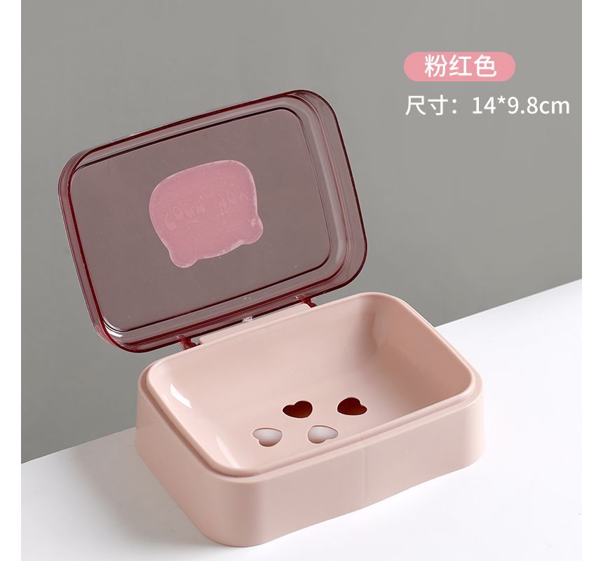 Beauty Artisan - Transparante plastic zeepdoos