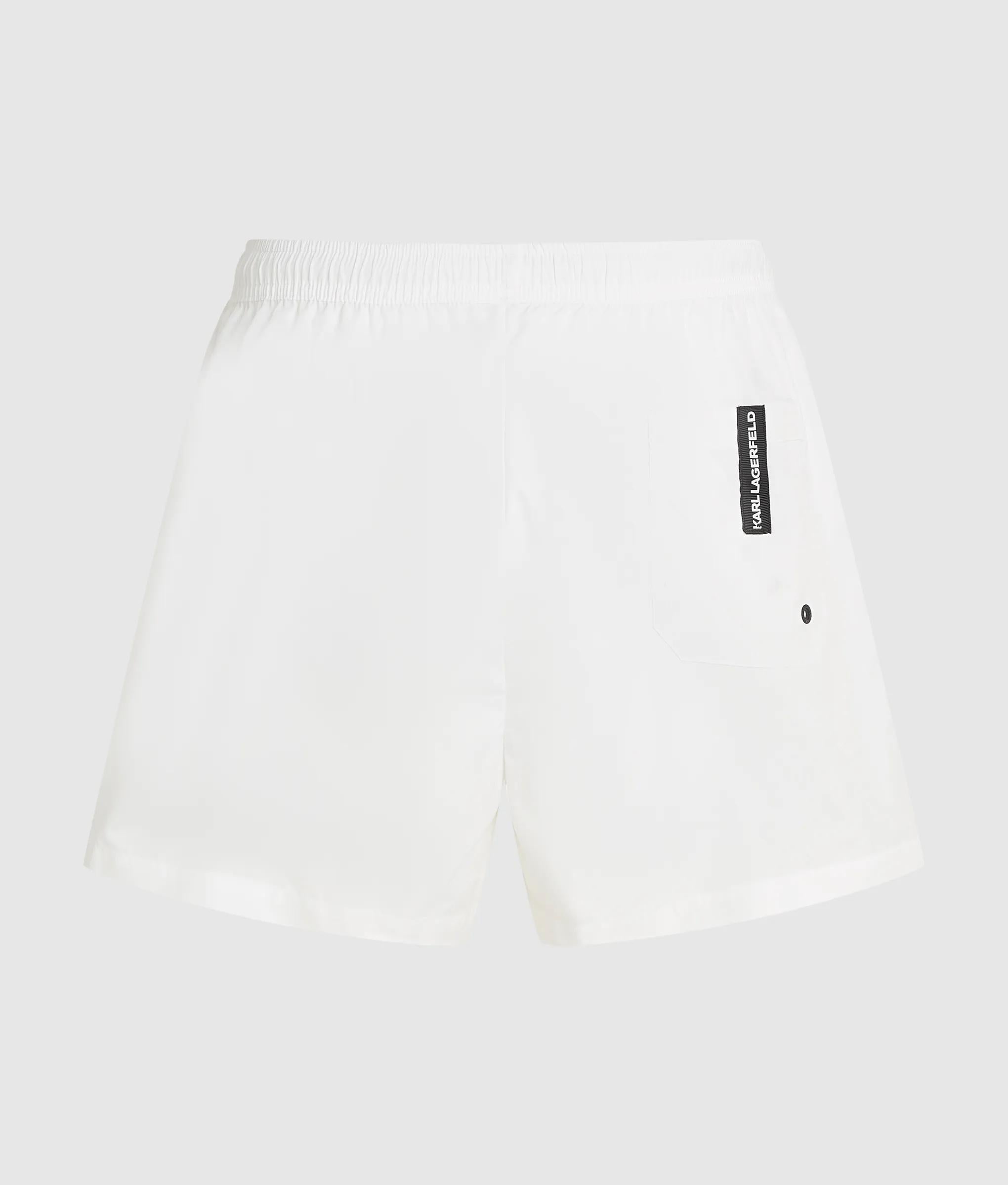 Korte boardshort met logo