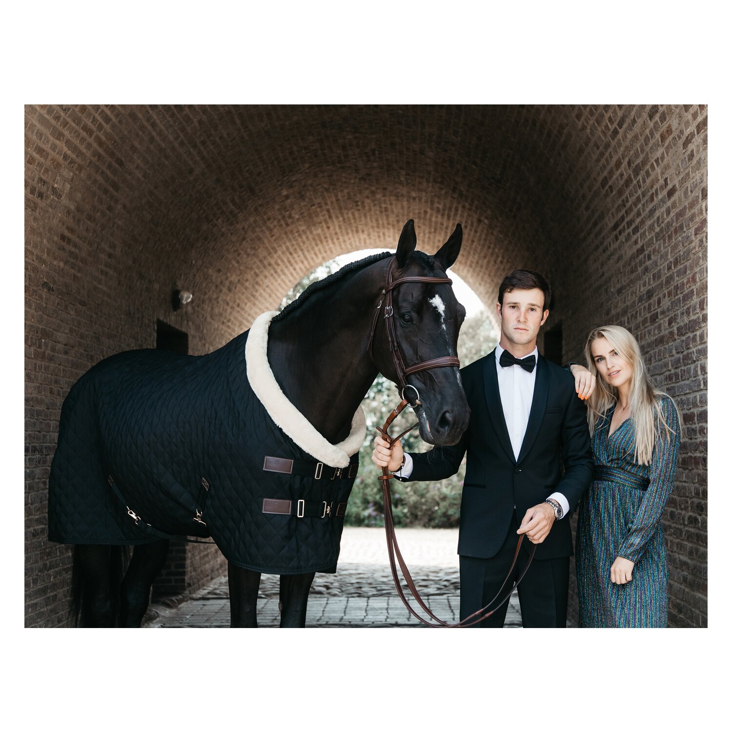 KENTUCKY Show Rug - black