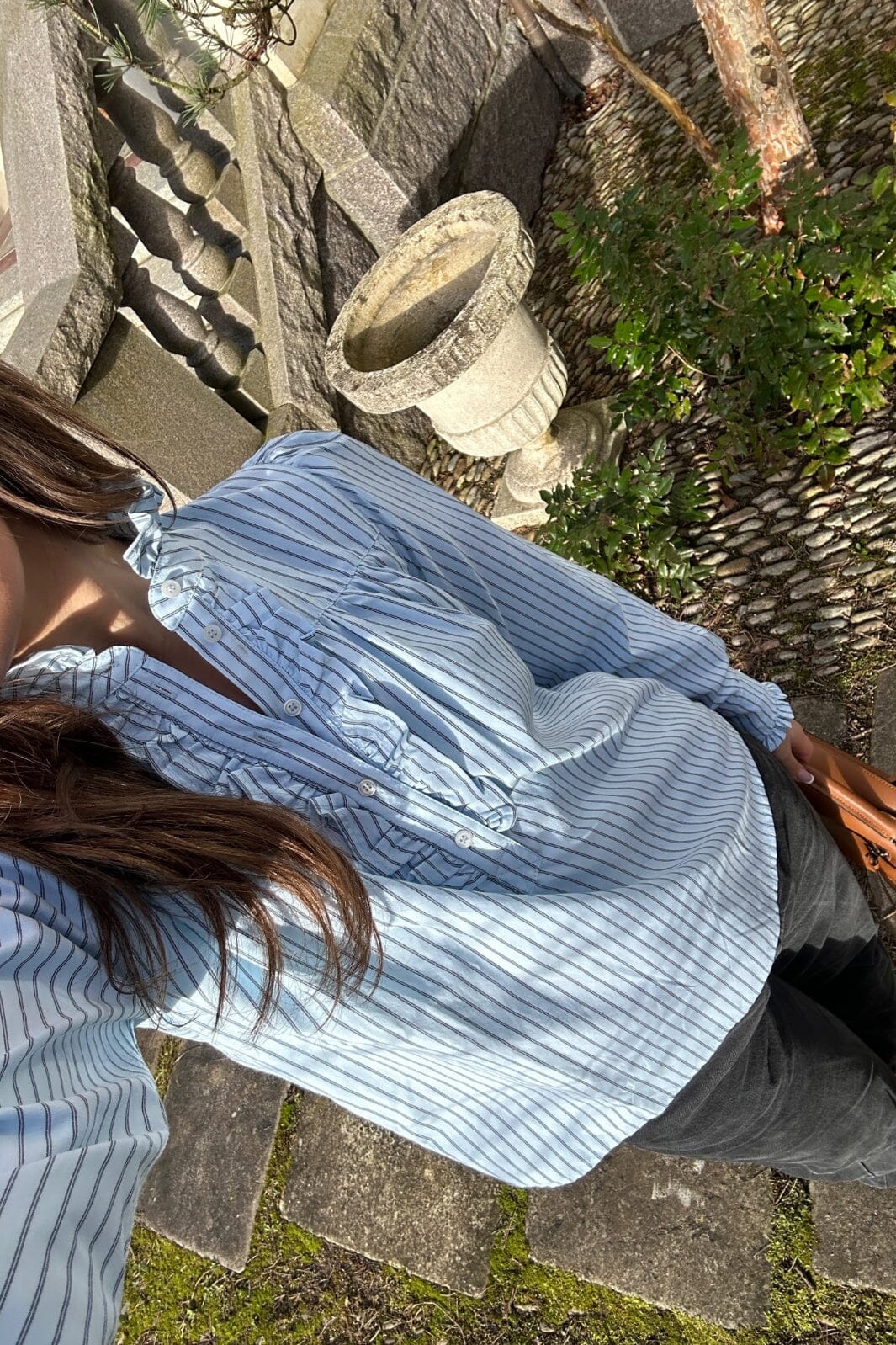 Neo Noir Justine Stripe Shirt