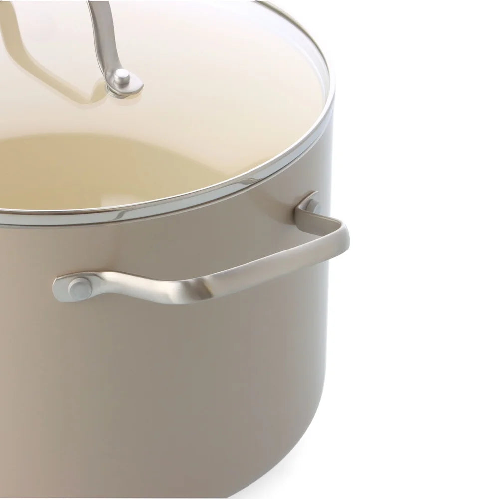 GreenChef Nordics Soeppan 24 cm Antiaanbak Crème