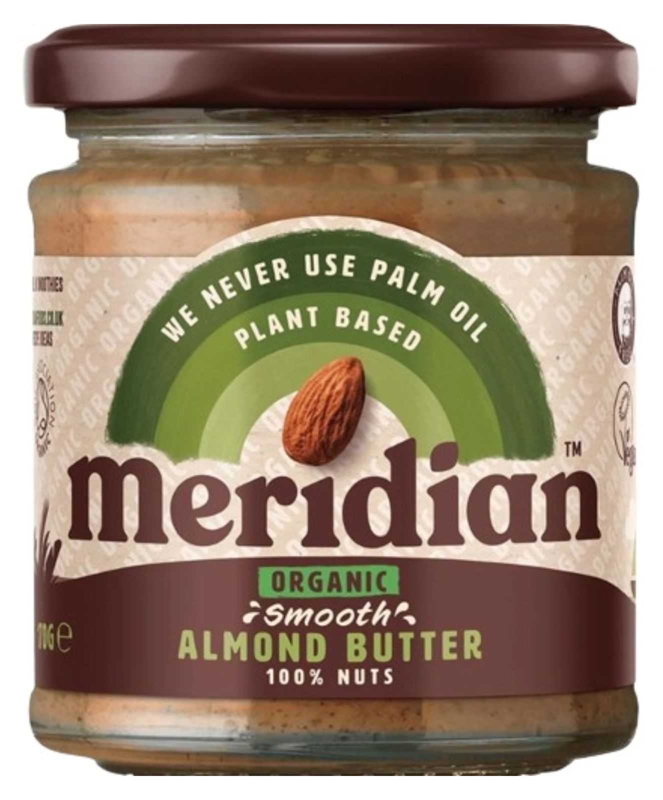 Manteiga de Amêndoa Meridian Foods 170g