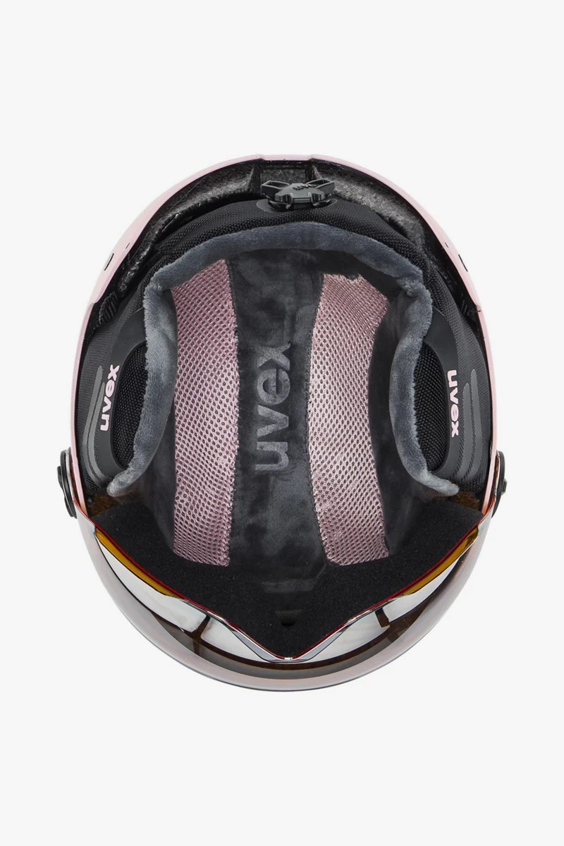 uvex rocket visor Kinder Skihelm