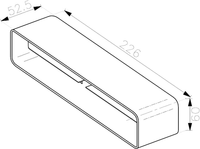 Franke tilkobling til ventilationsslange 112.0157.295