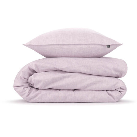Dekbedovertrek Lino - Grey Lilac