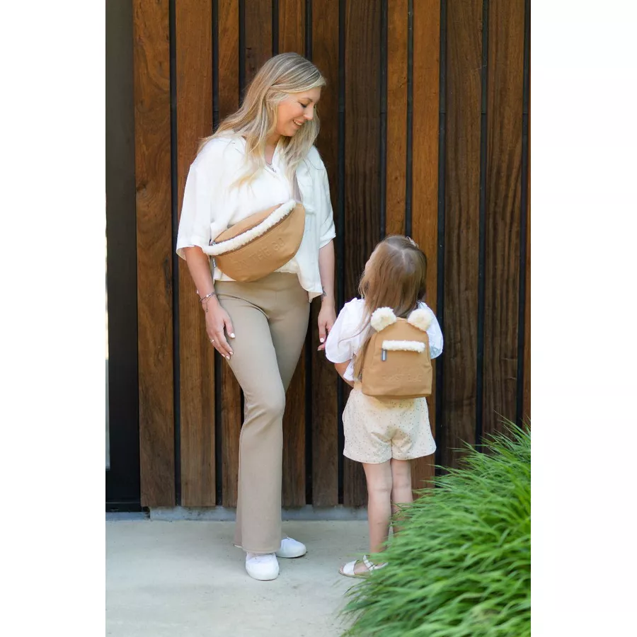 CHILDHOME Banana Bag Velours braun
