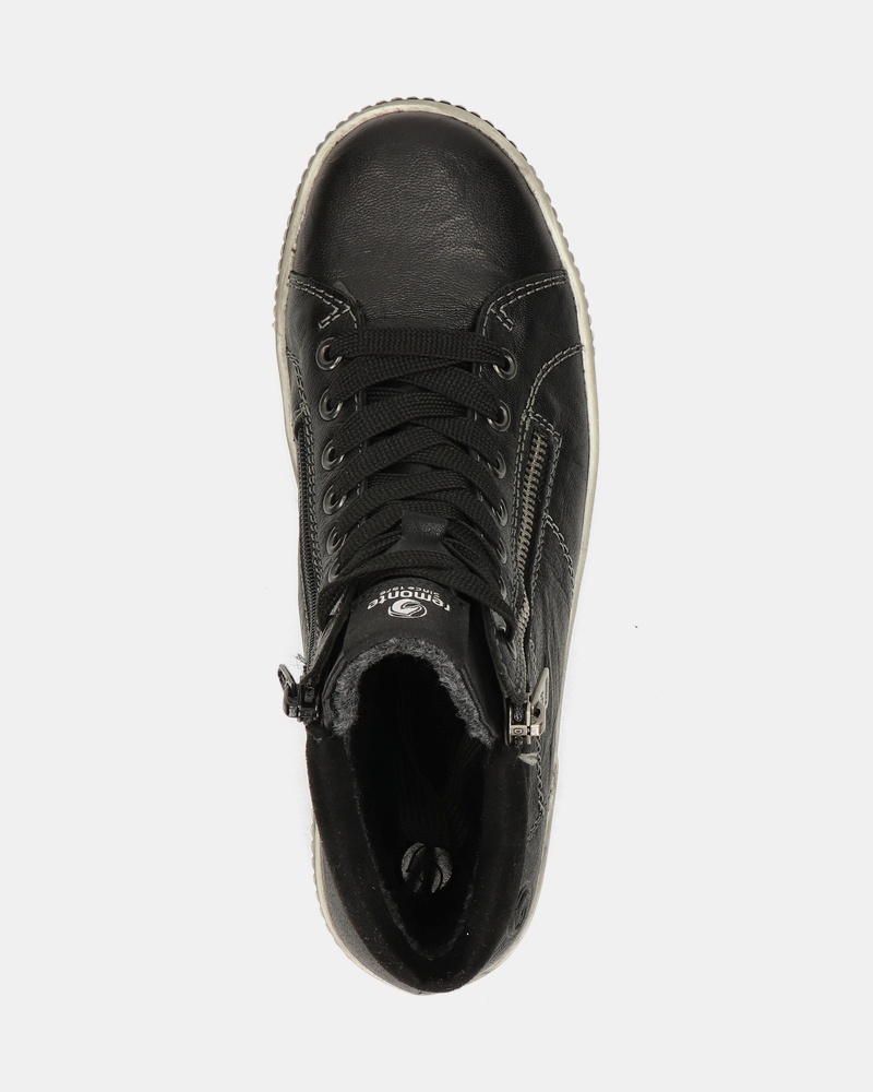 Remonte Hoge sneakers  - zwart