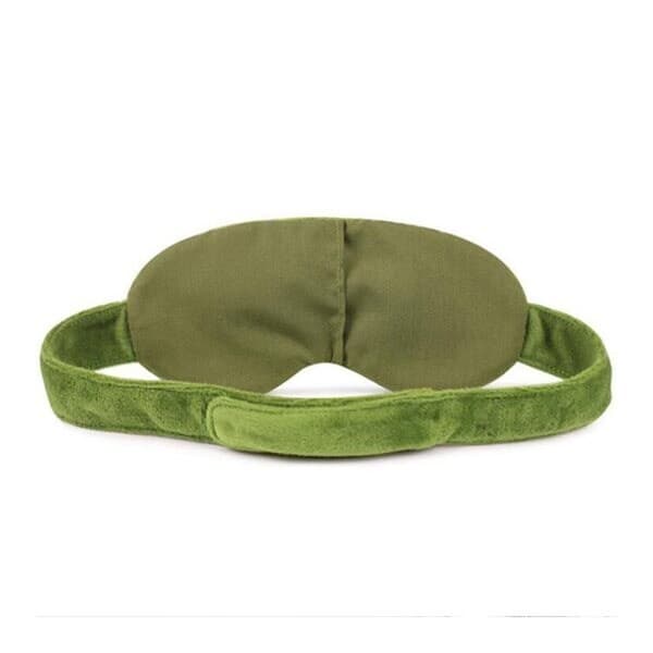 Froggie sovemaske / Frog øjenmaske