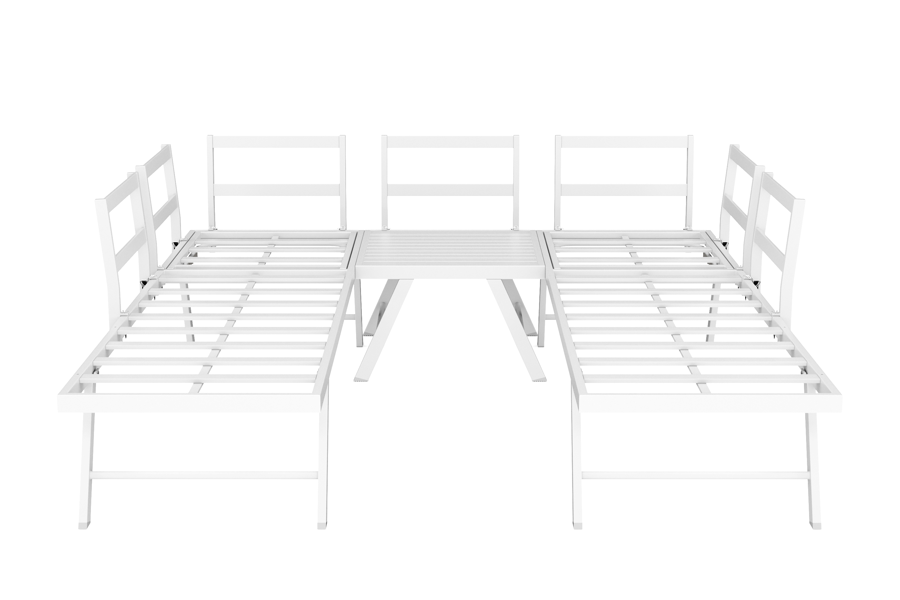Lounge CALVI multifunktional beige/weiss