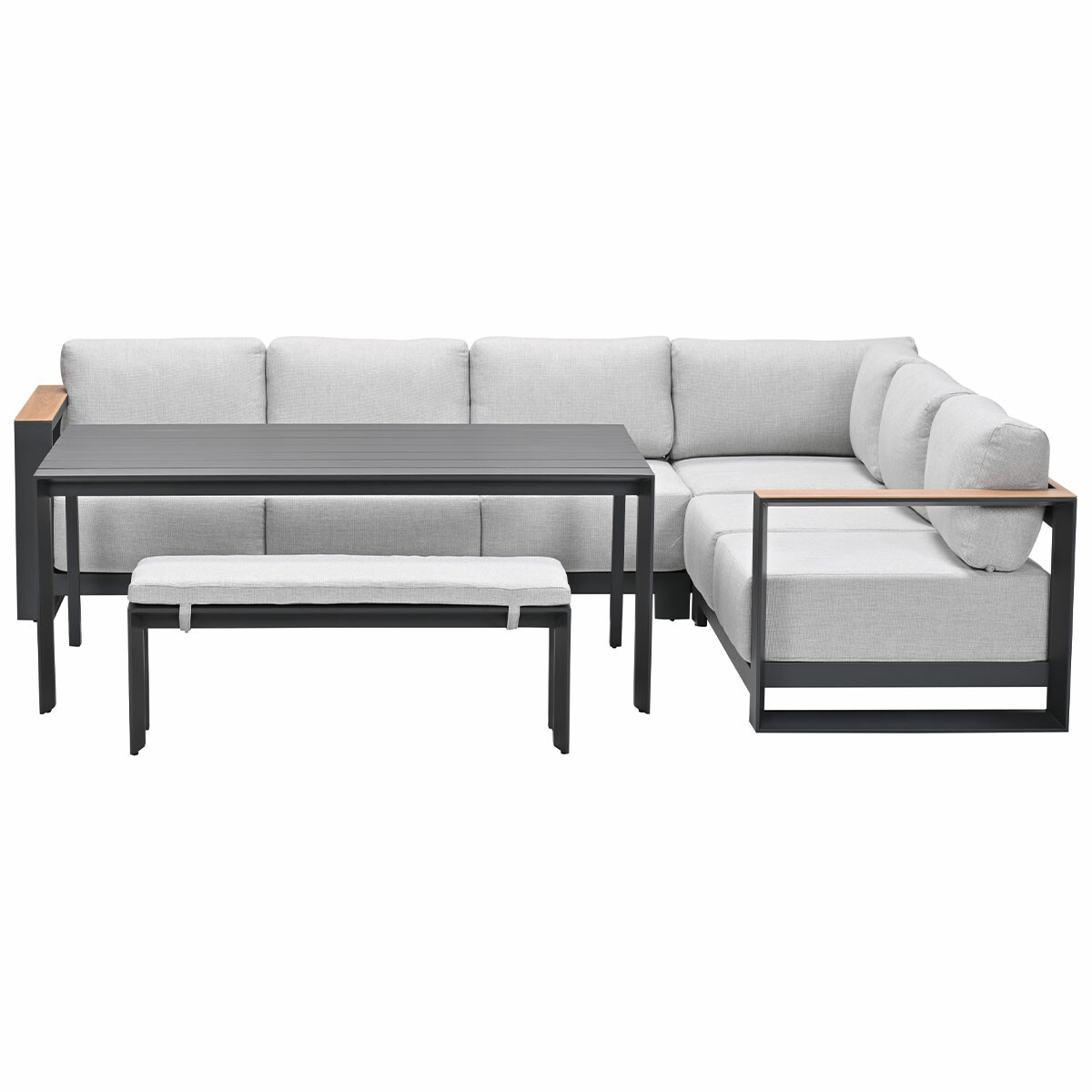 Garden Impressions Malakka 6-delige lounge-diningset - Sand