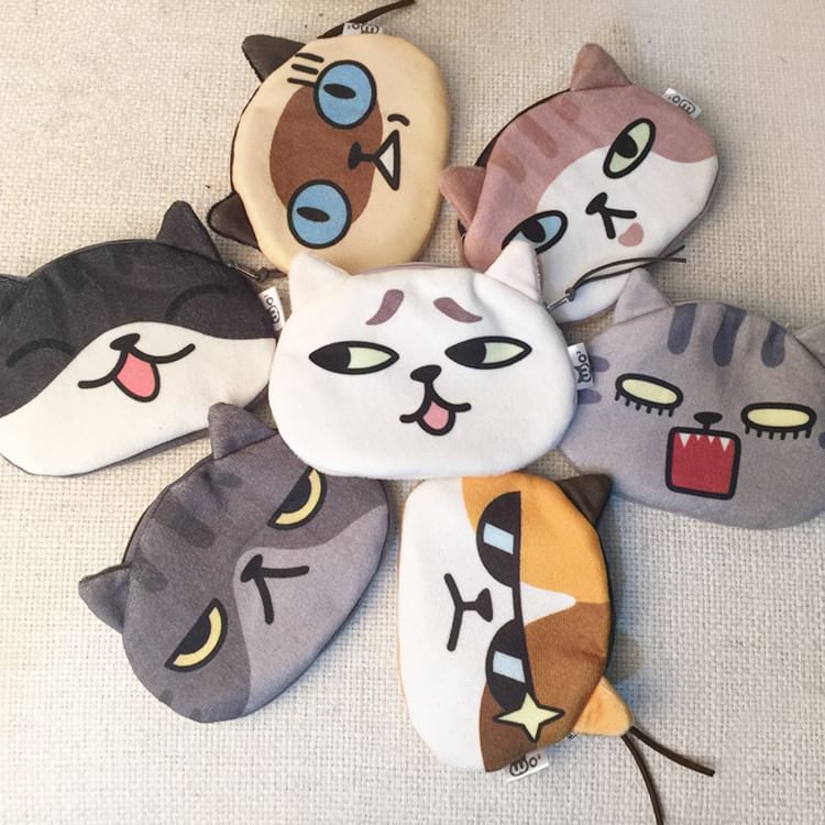 Olsin - Portemonnee met kattenprint