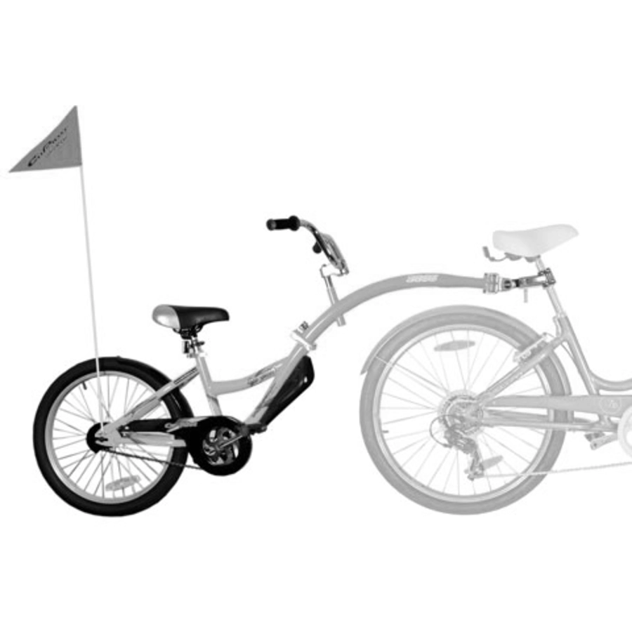 WeeRide Tandem Fahrradanhänger Copilot White
