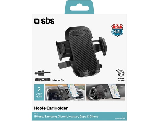 SBS - Support smartphone de voiture avec clip à vis
