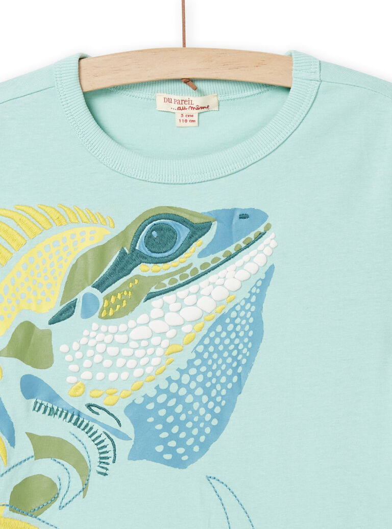 Tee Shirt Manches Courtes Vert