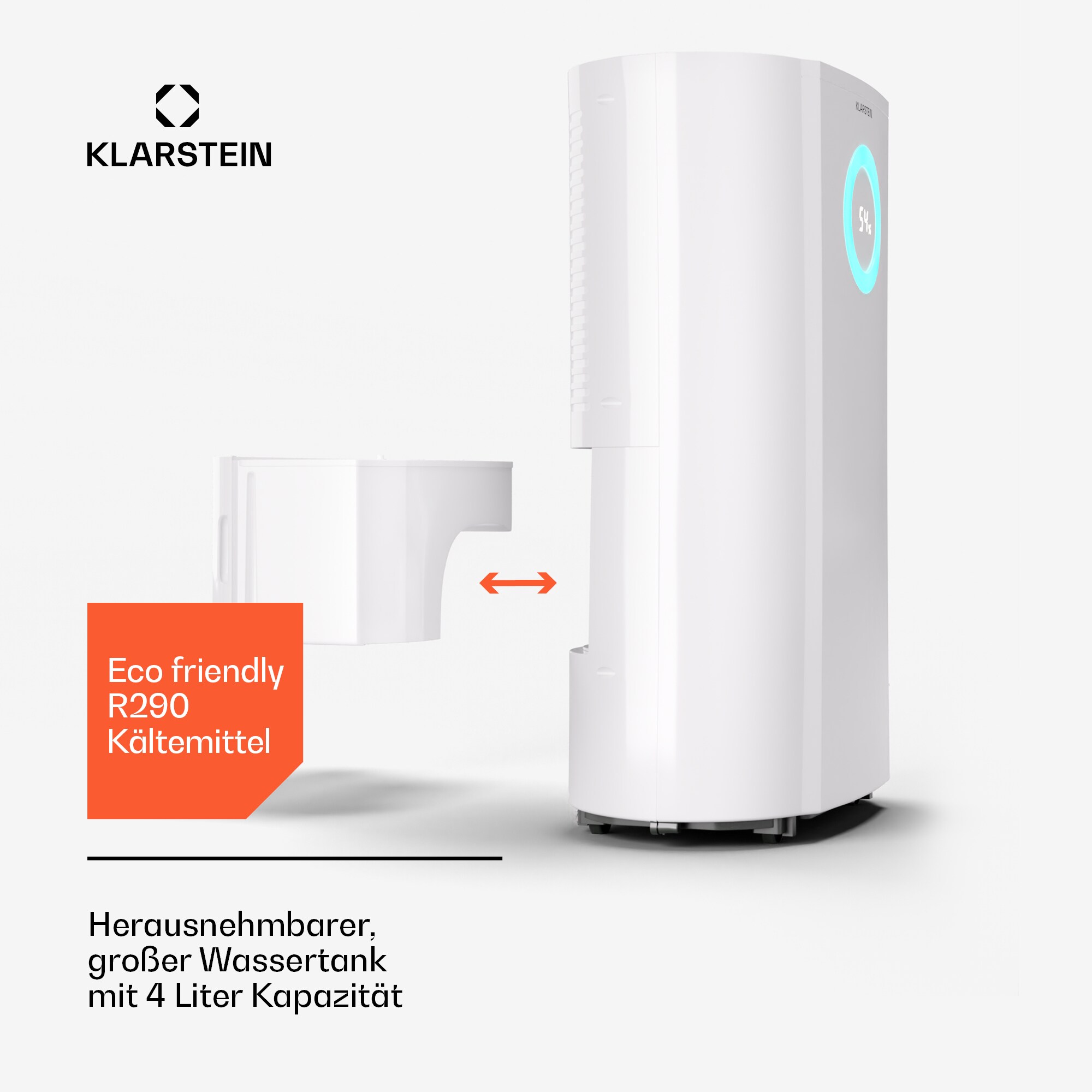 DryFy Pro 20 Luftentfeuchter Kompression 20l/d 20-30m²