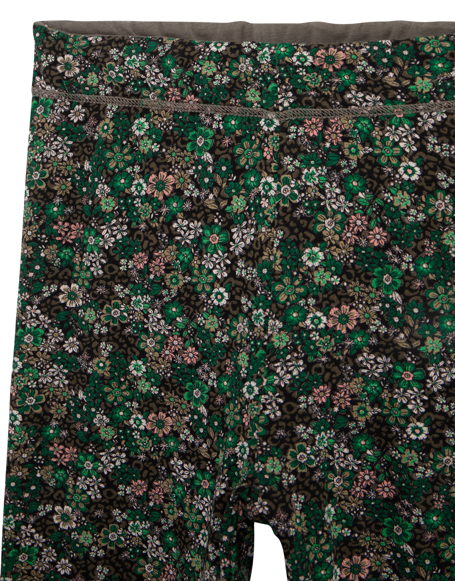 Legging réversible en coton mélangé | Kaki