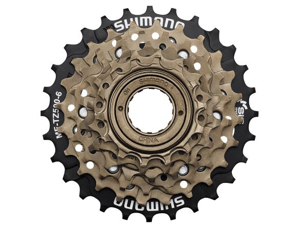 Shimano MF-TZ500 6-Speed Skruekrans, 14-28T