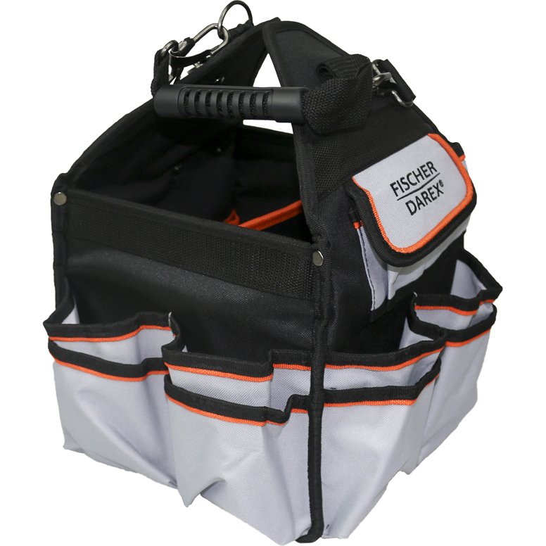 Sacoche à outils textile 11l Fischer Darex - 19 x 19 x 39cm
