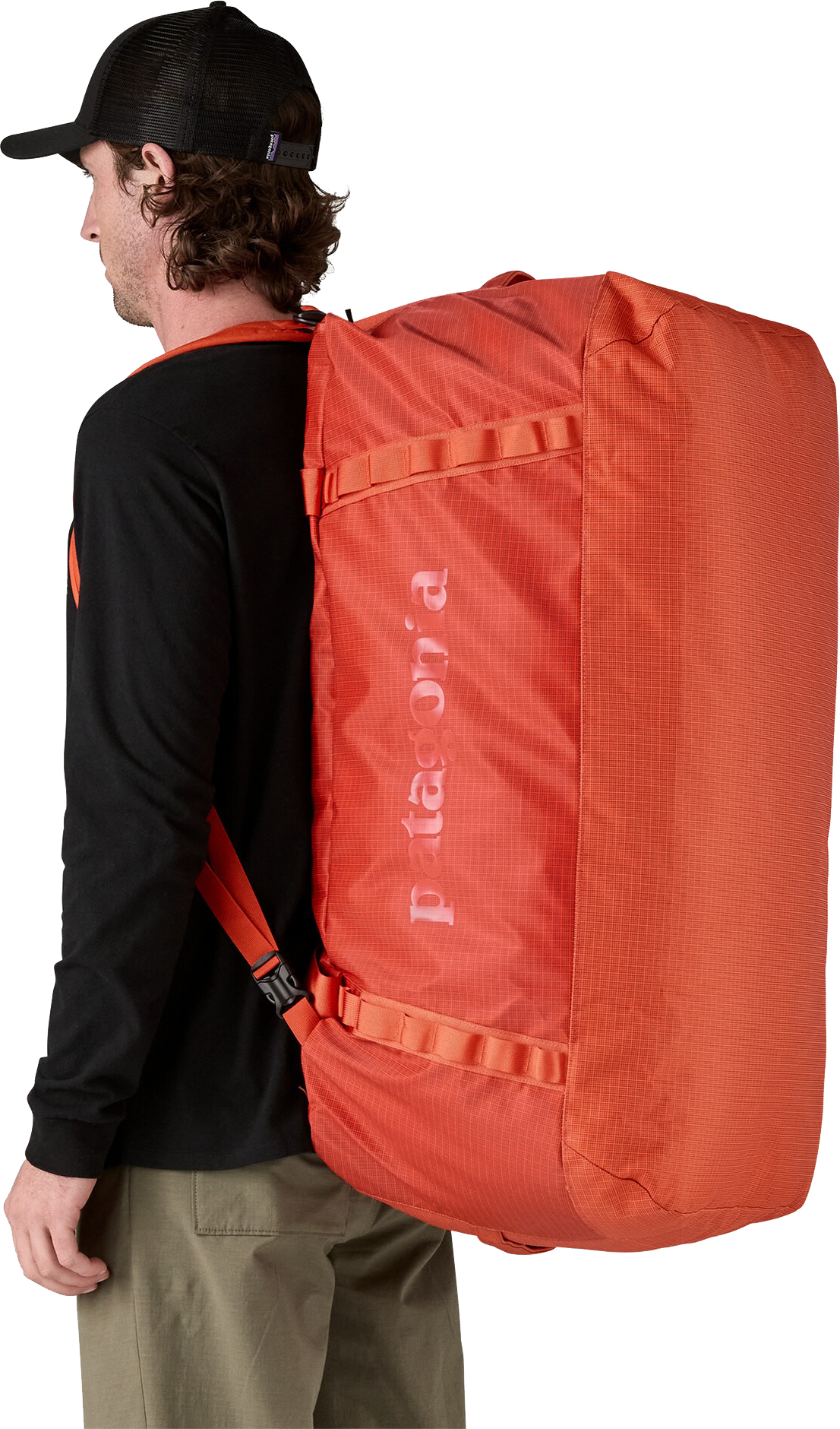 Black Hole Duffel 100L Pollinator Orange