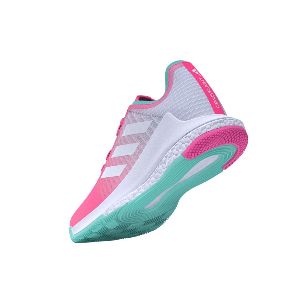 Adidas Performance CRAZYFLIGHT - Chaussures volleyball Femme lucpnk/ftwwht/flaaqu