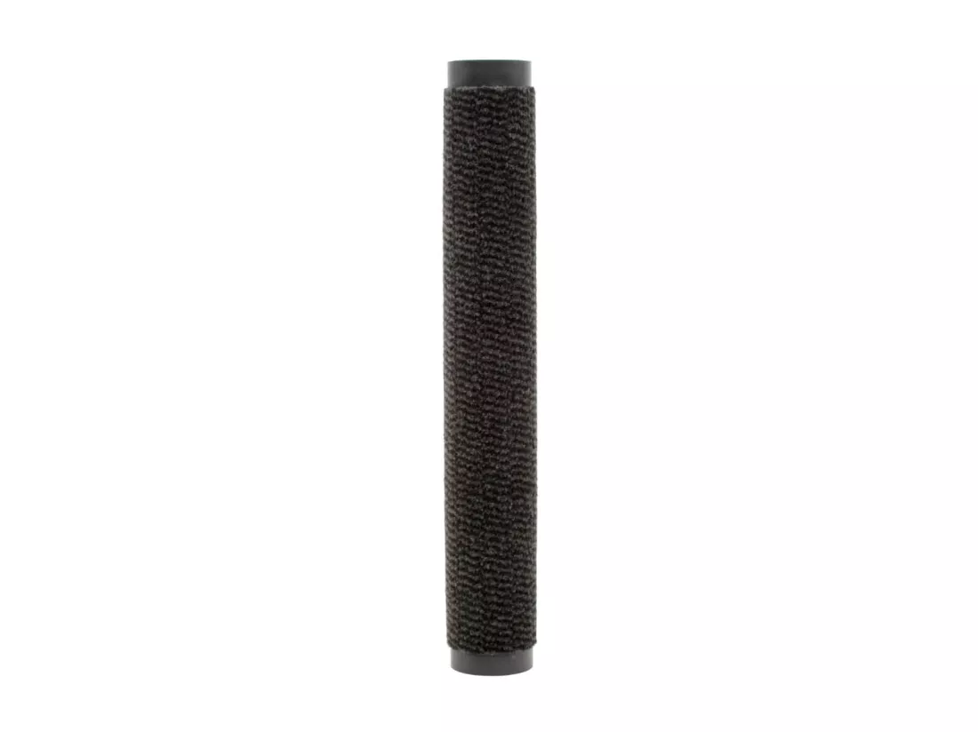Paillassons rectangulaires 2 pcs 90 x 150 cm Noir