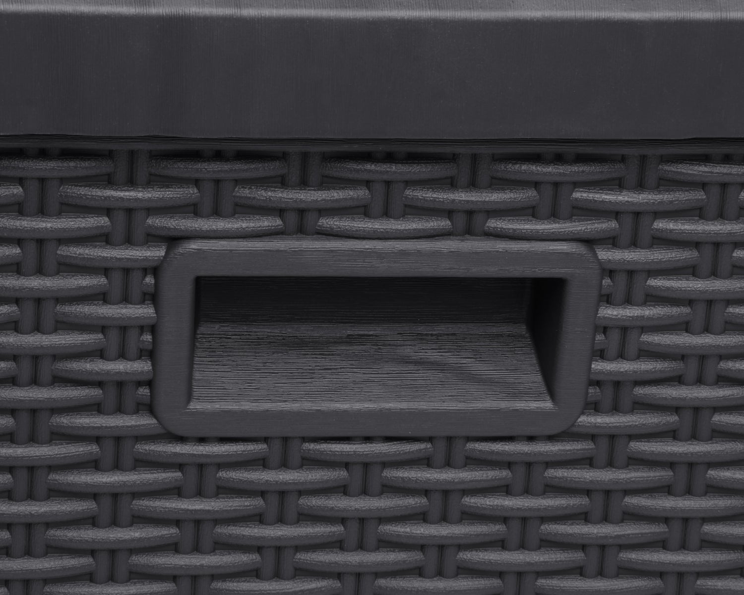 Ondis24 Cushion Box Opbergkist Nevada Compact 120 L Antraciet, Opbergbox, Box